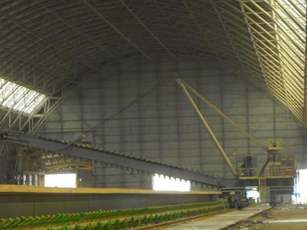 Укладчик-разборщик для сыпучих материалов