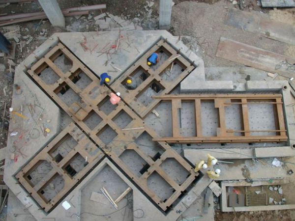 Установка базы основания